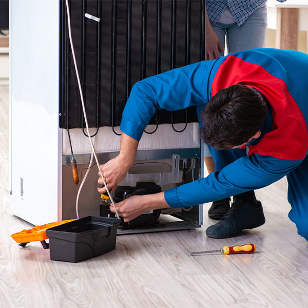 how much do you charge for refrigerator repair services in Trinidad TX